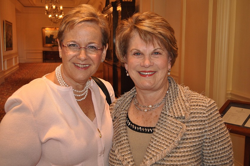 Jocelyn Stevens and Fran Lambert