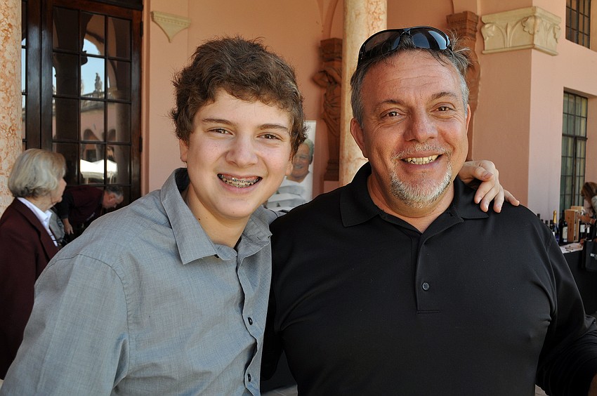 Liam and Maurizio Colucci