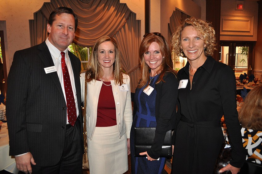 Peter Currin, Jennifer Cline, Kristen Hamill and Jennifer Hudson