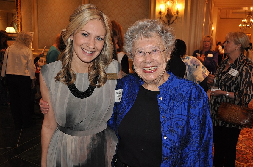 Alicia King and Barbara Shepherd