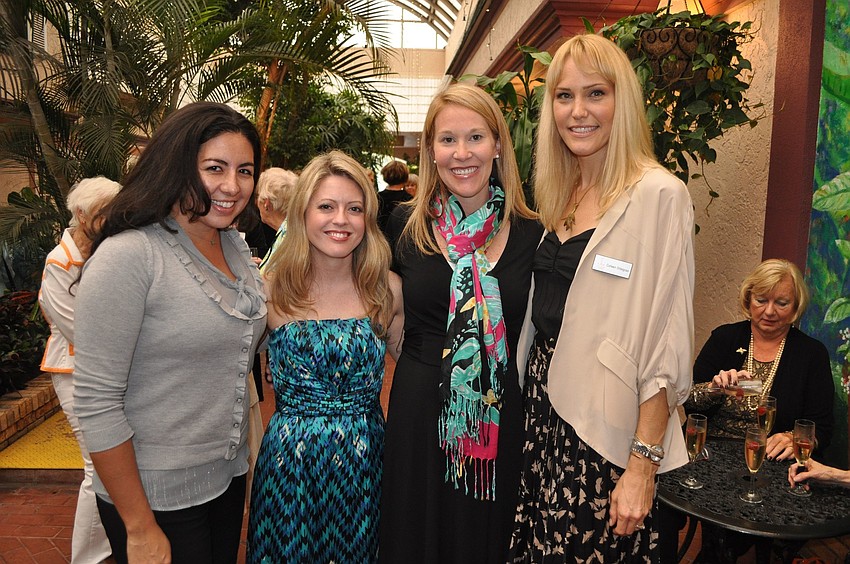 Silvanna Medina, Liz Reuth, Sarah Lodge and Colleen Orbegoso