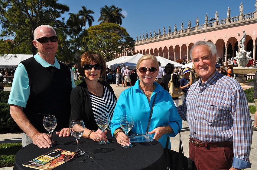 John and Jean Thorton with Phyllis and Jack Black