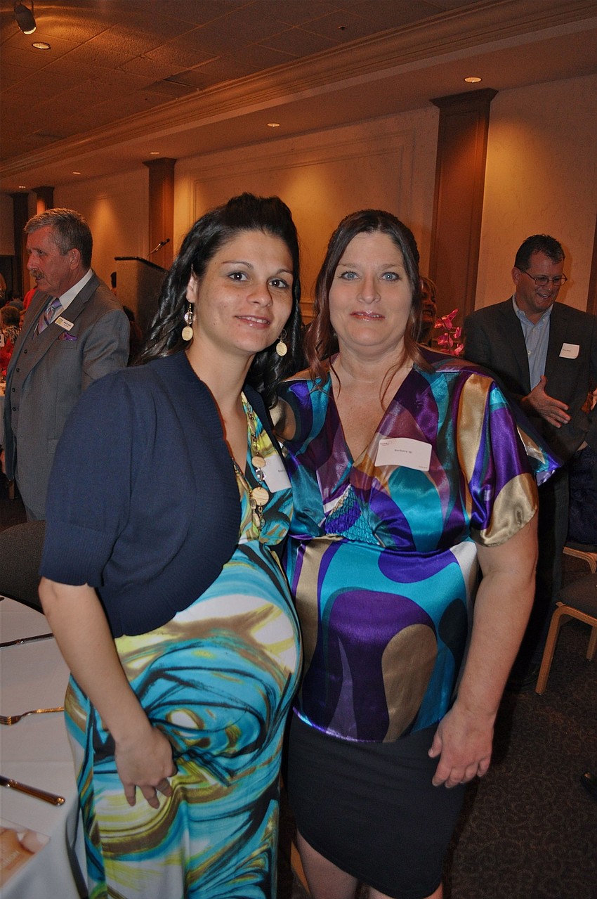 Maria Vasques and Barbara Whiteaker