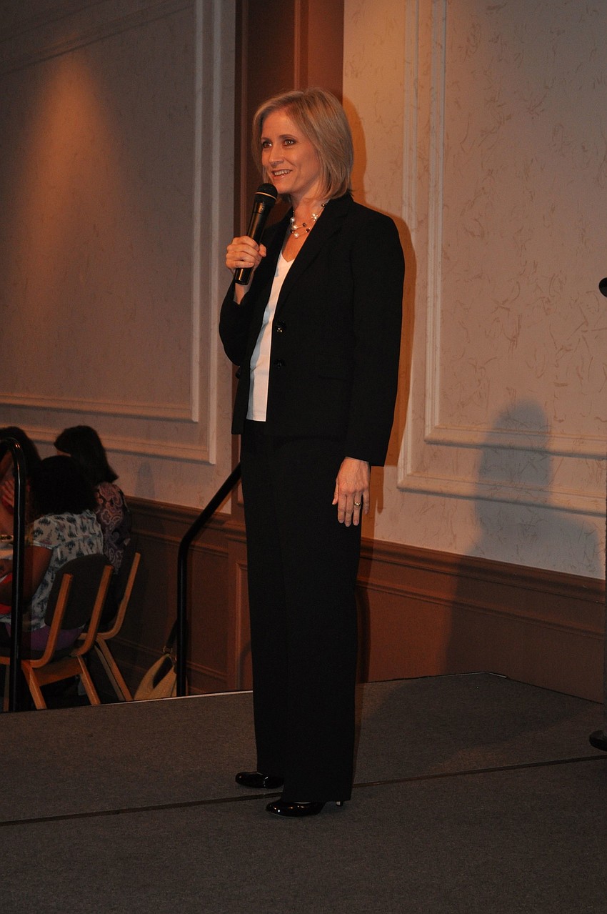 Heidi Godman was the event moderator