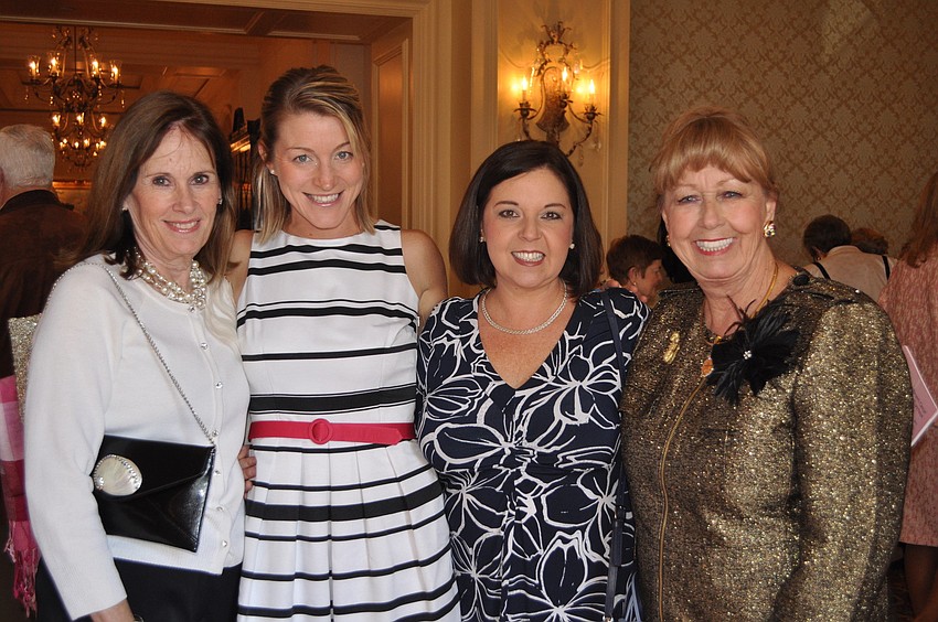 Peggy Robinson, Katie Robinson, Beth Campbell and Nina Richardson
