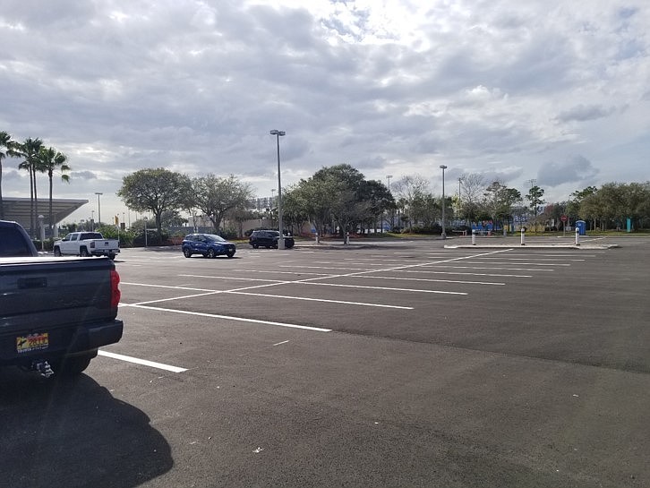 Daytona Beach International Airport parking. Courtesy photo