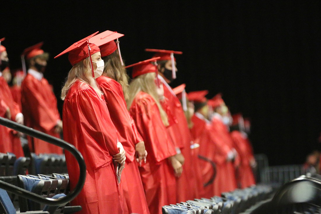 Should graduating seniors be allowed more than two tickets at their ceremonies in June? File photo