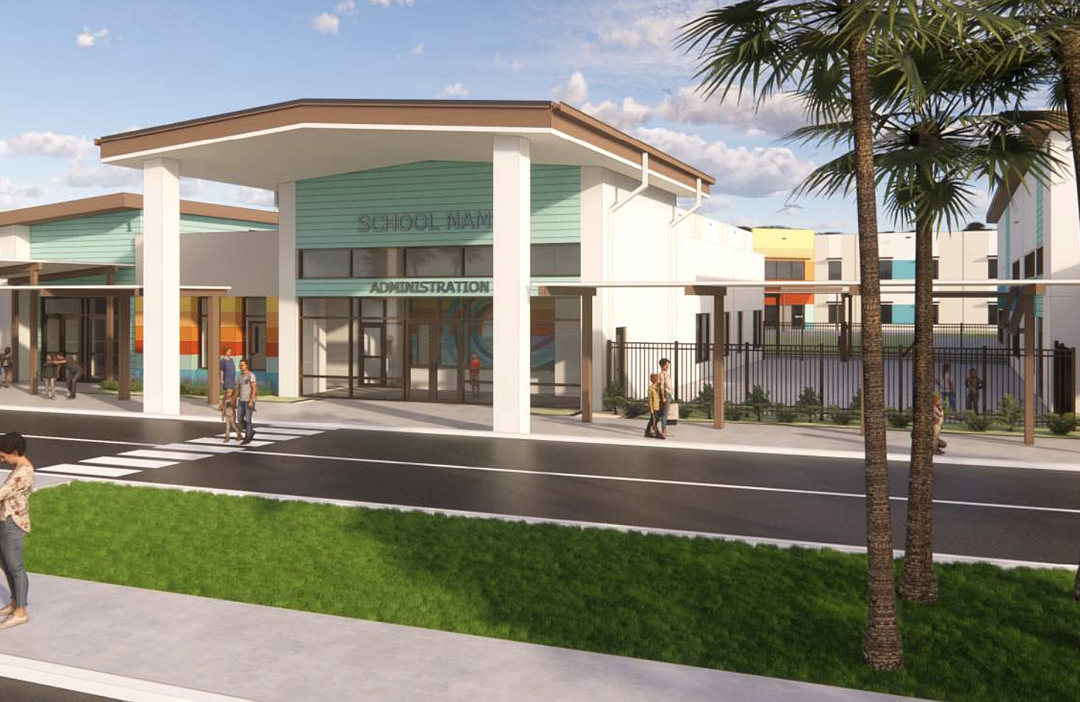 Renderings for new Osceola/Ortona school presented to Volusia County