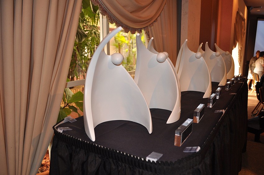 The award statues, â€œBenediction, were created by Kobernick resident Sidney Fagin.