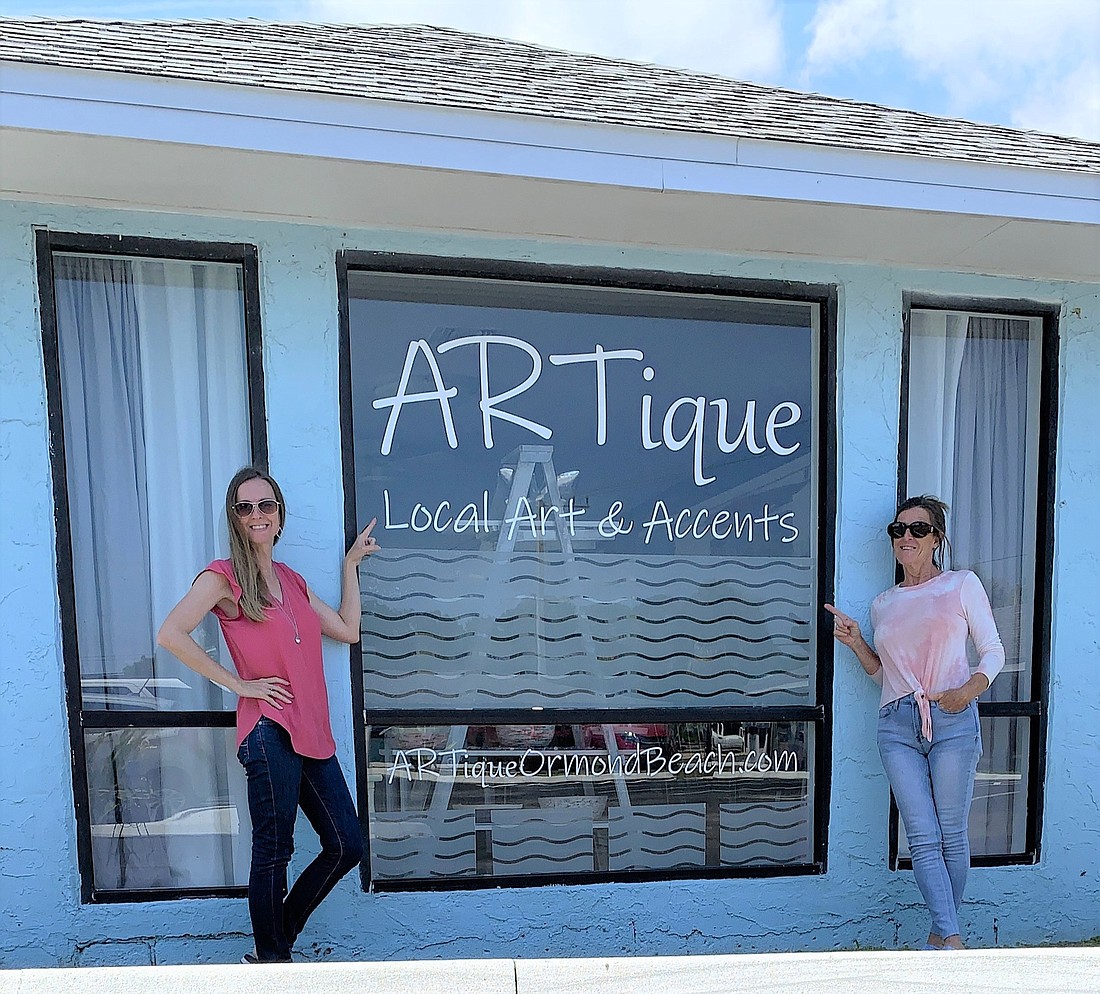 Carrie Jepsen and Renata Holder are excited to join the local art community. Courtesy photo