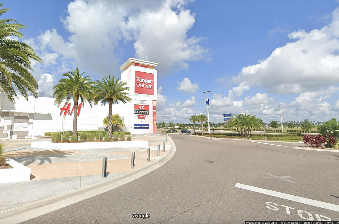 The Tanger Outlets. Photo courtesy of Google Maps