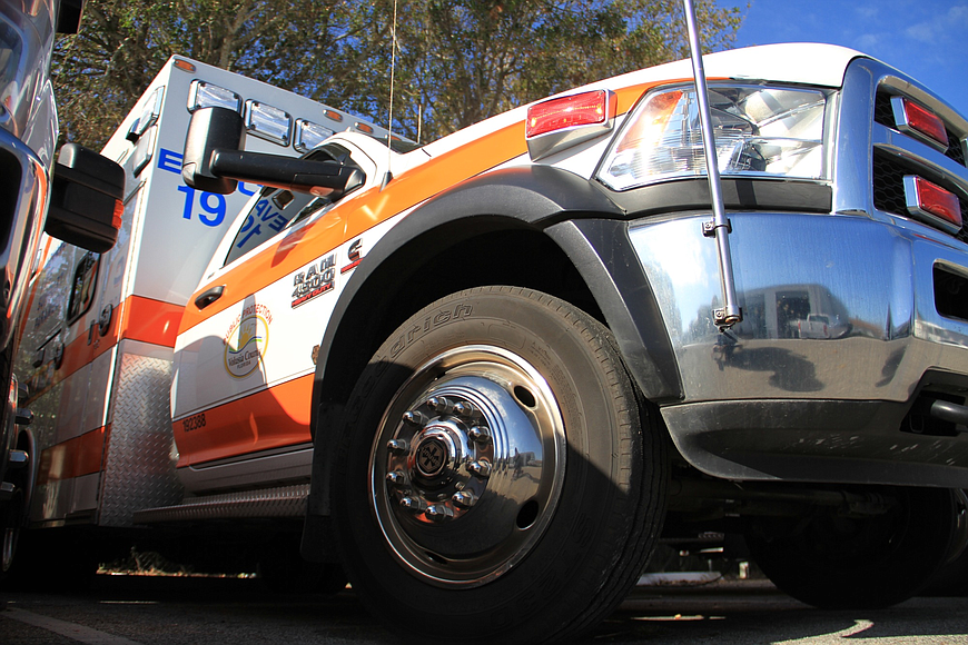 A Volusia County ambulance. File photo