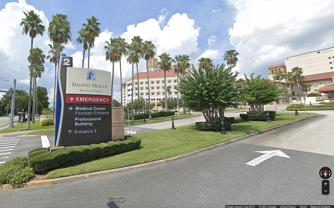 Halifax Health Medical Center in Daytona Beach. Photo courtesy of Google Maps