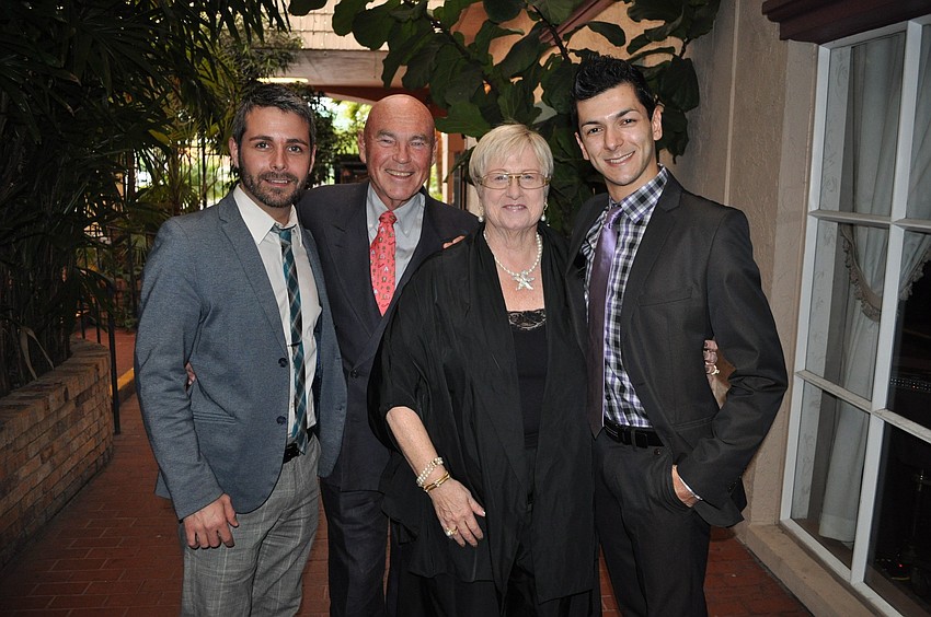 Mike Marraccini, Ken and Peggy Abt and Ricardo Graziano