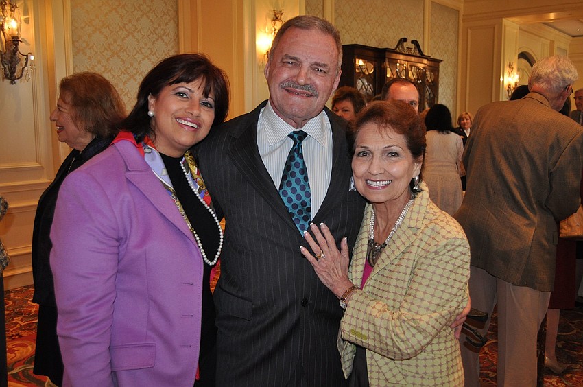 Gila and Dr. Michael Meriwether with Jewel Ash