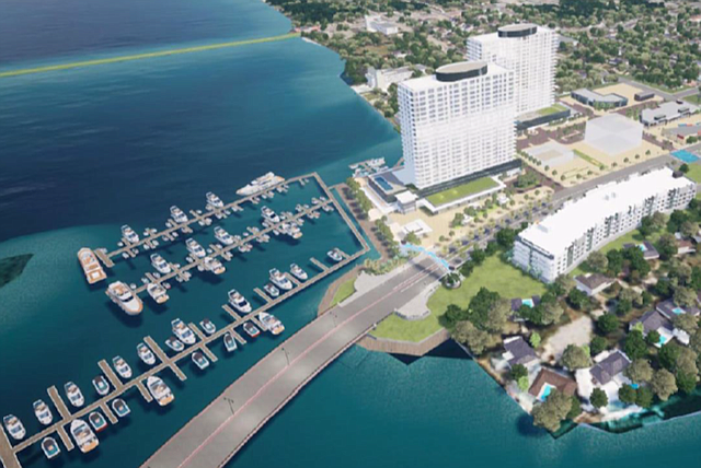 A rendering of the Daytona Gateway Marina project. Courtesy photo