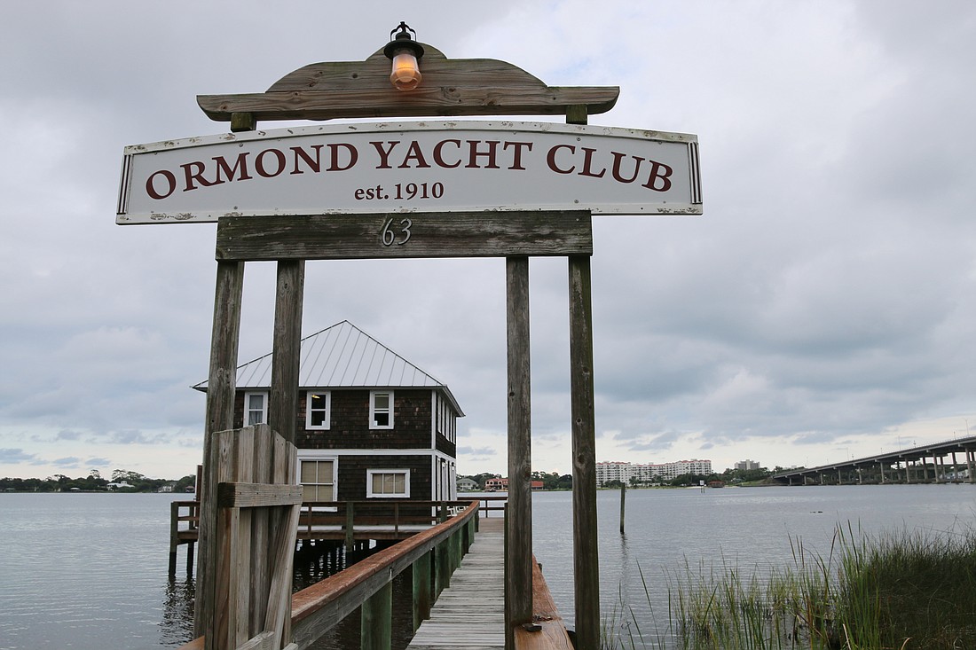 The Ormond Yacht Club is located at 63 N. Beach St. Photo by Jarleene Almenas