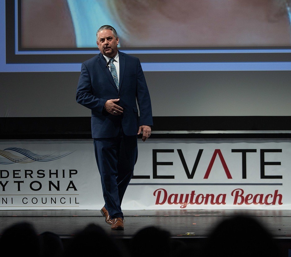 On Aug. 26, Barry Tishler, executive director of the Addiction Education Foundation, presented a talk on how to have a recovery-friendly workplace at the News Journal Center for the Performing Arts as part of Elevate Daytona.