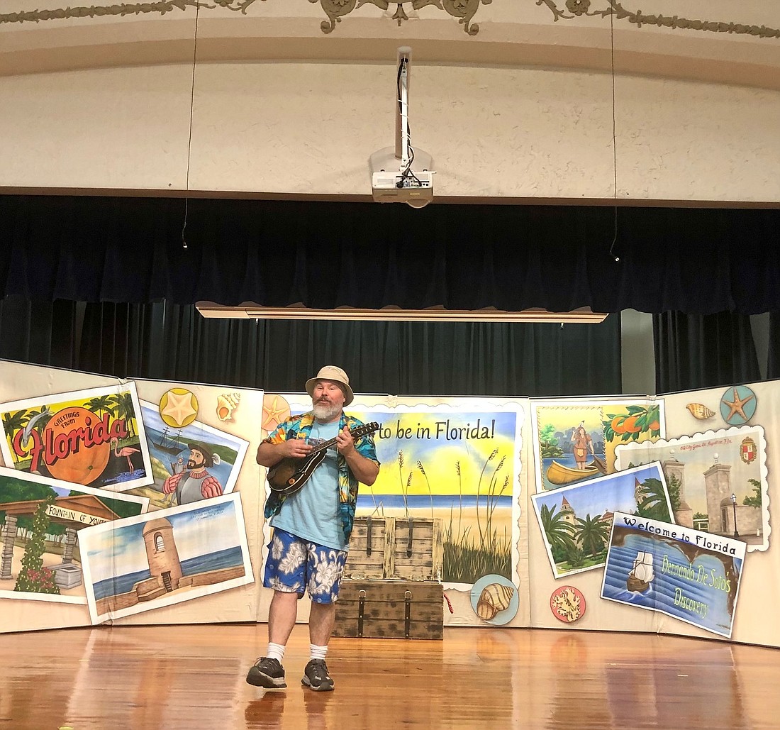 The Peabody Auditorium Foundation brings a stage performance to Ormond Elementary. Courtesy photo