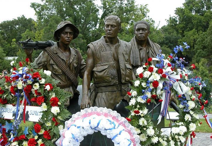 The Three Servicemen Statue at Orman House Historic State Park, Apalachicola, Florida. Courtesy photo