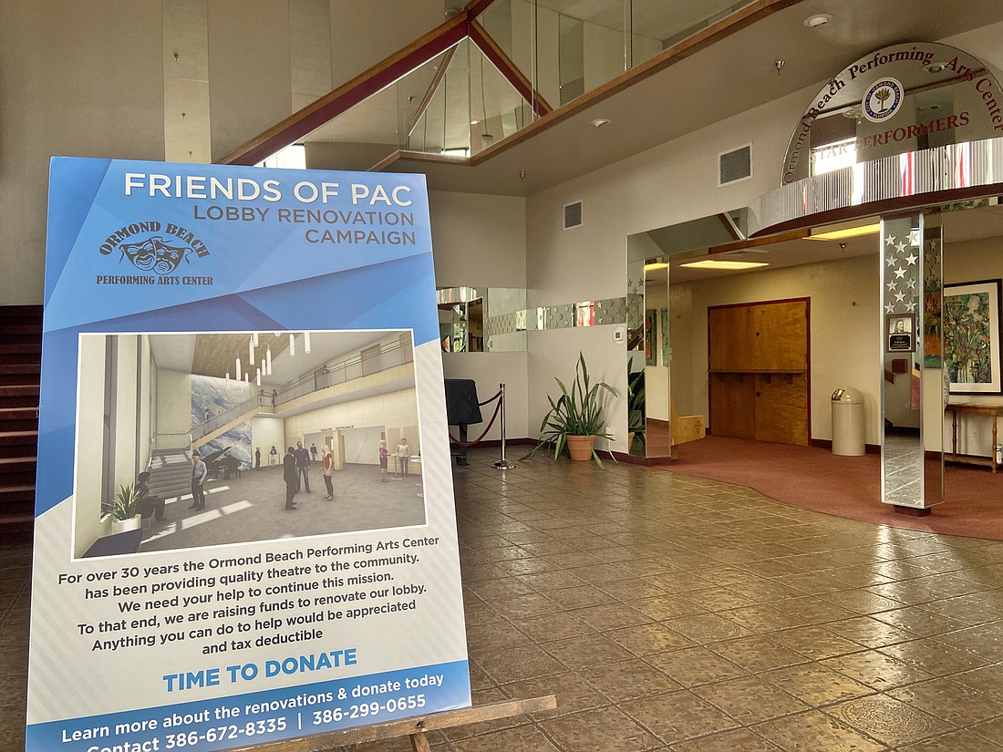 The Friends of the PAC are working to make a renovation of the Ormond Beach Performing Arts Center a reality. Photo by Jarleene Almenas