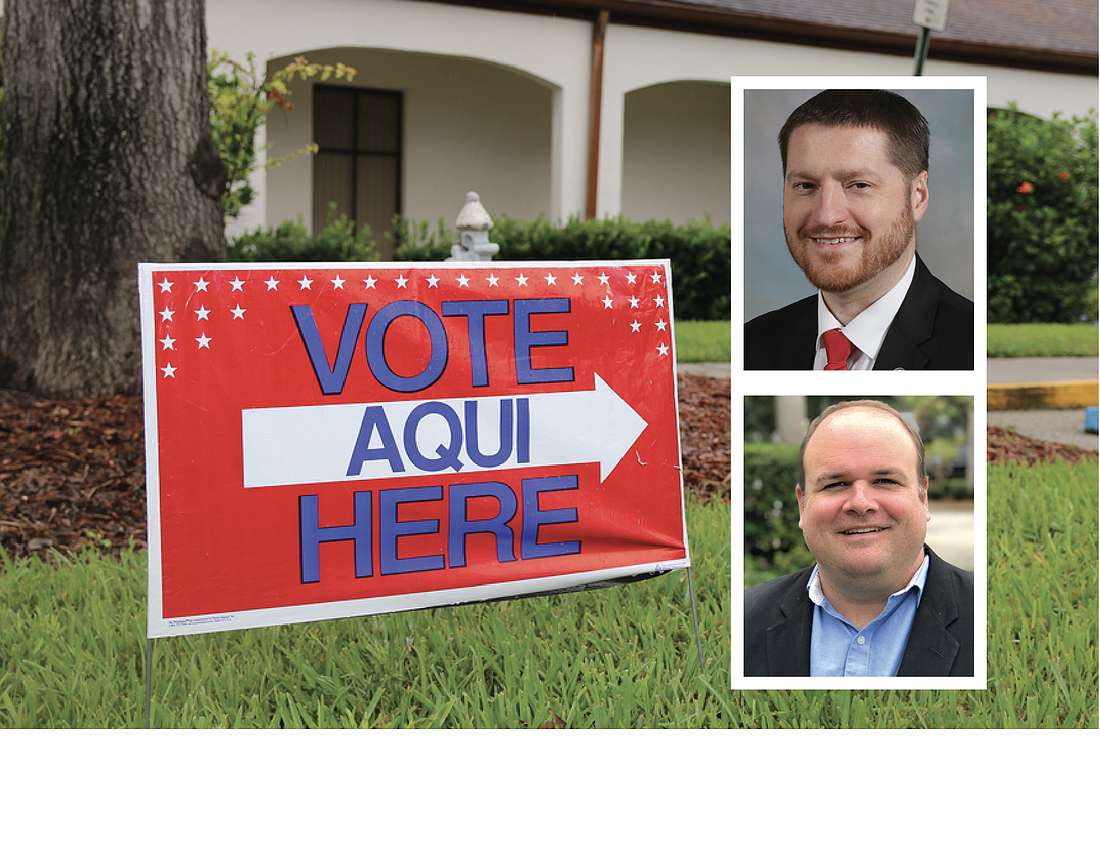 City Commissioner Rob Littleton and Ormond Beach business owner Ken Smith have filed to run to represent Volusia County Council District 4. Courtesy photos
