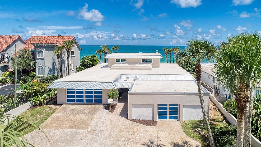 The house that led real estate sales for the week features five bedrooms and a direct oceanfront location. Courtesy photo