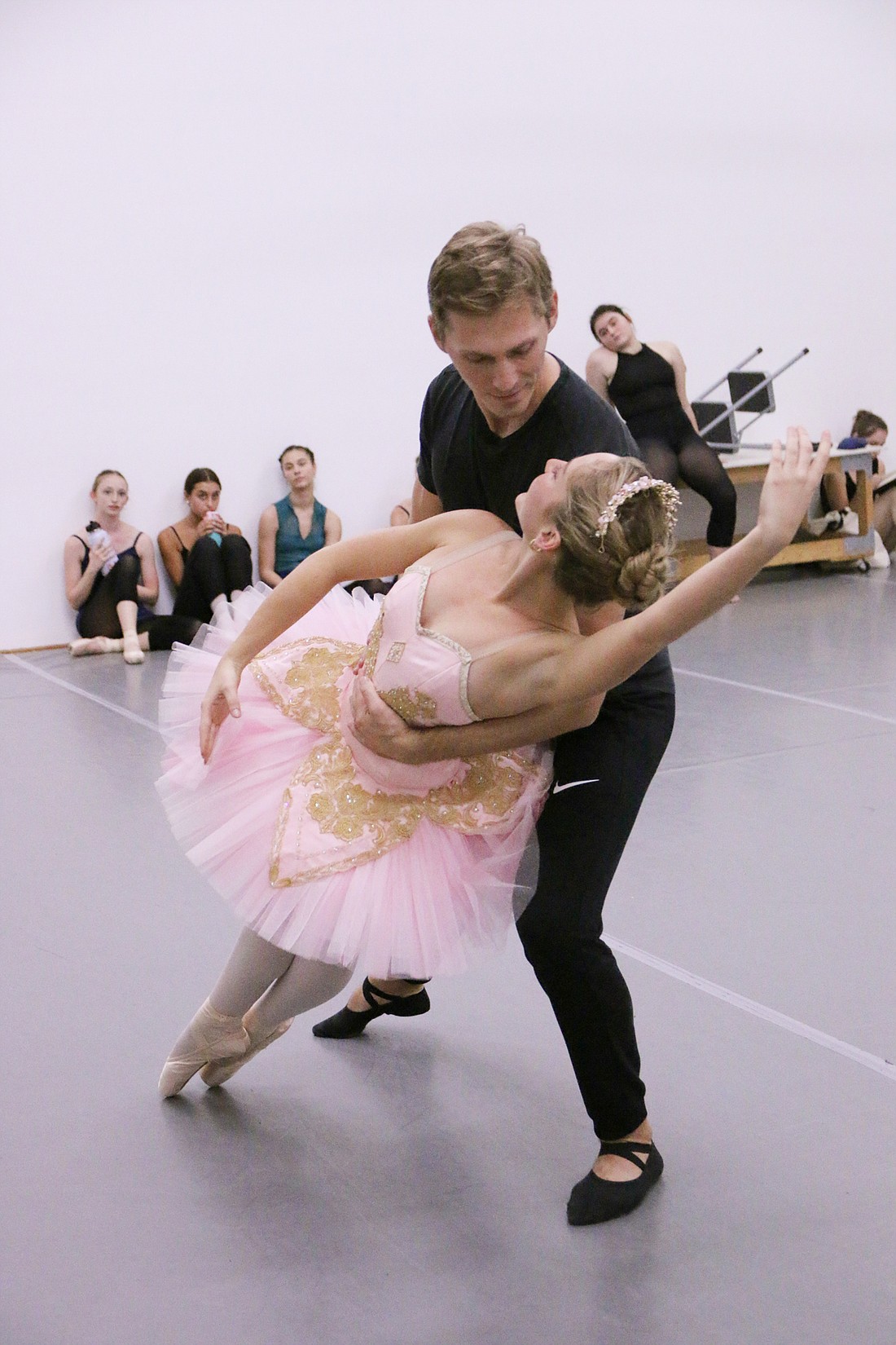 Business Observer Photo Caroline Chanfrau, as the sugar plum fairy