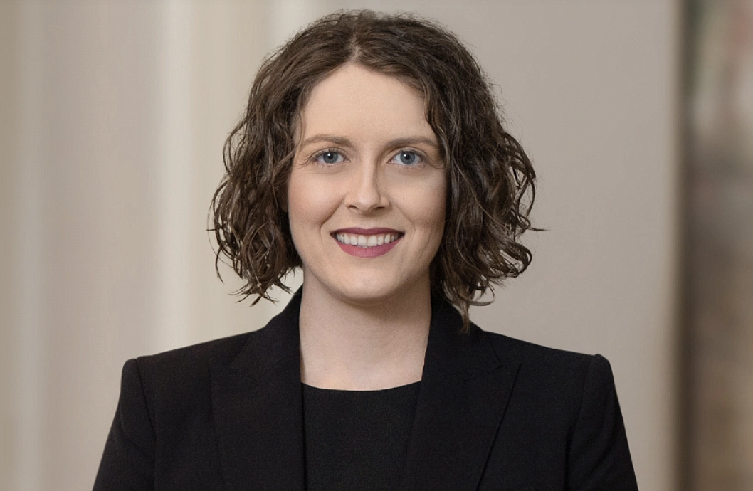 Courtesy. Tori Simmons, a Duke University School of Law graduate, has been named a shareholder at Hill Ward Henderson in Tampa, along with seven of her colleagues.