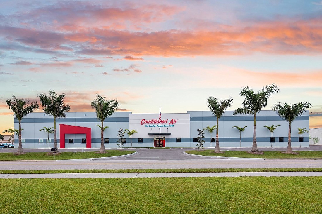 COURTESY: Conditioned Air&#39;s South Fort Myers facility sells to New York REIT for $8.1 million.