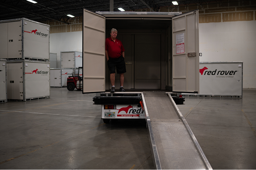 PODS founder Peter Warhurst has taken yet another innovative approach to the moving and storage industry with Red Rover. (Courtesy photo)