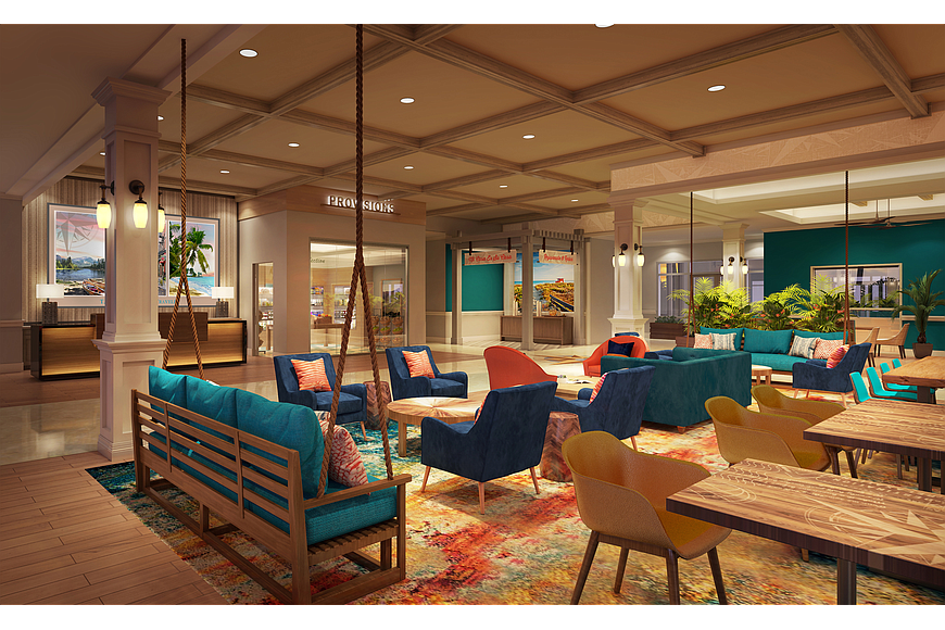The Compass by MargaritavilleÂ hotel features 123 rooms. (Courtesy photo)