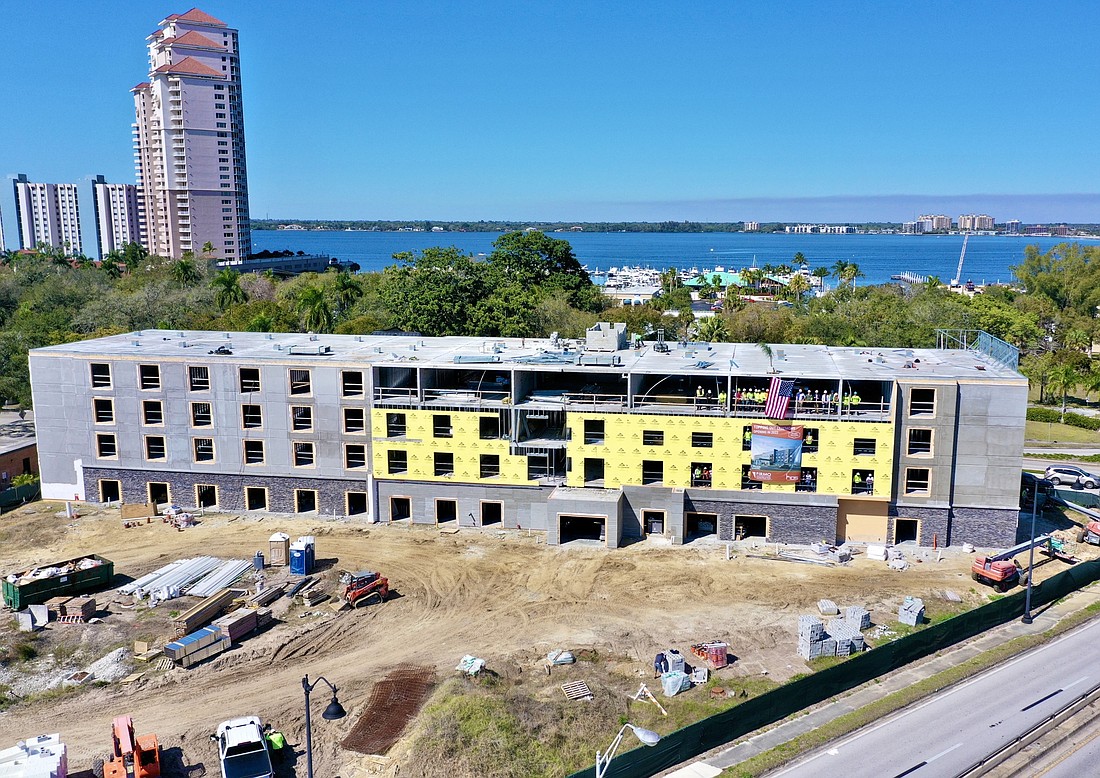 Construction on Hampton Inn began in late 2020. (Courtesy photo)