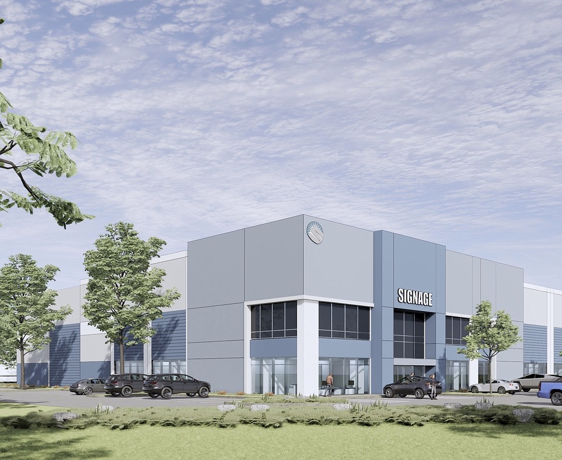 Rendering of the Sunlake Business Center, a part of Stonemont Financial Group&#39;s expansion in Florida. (Courtesy photo)