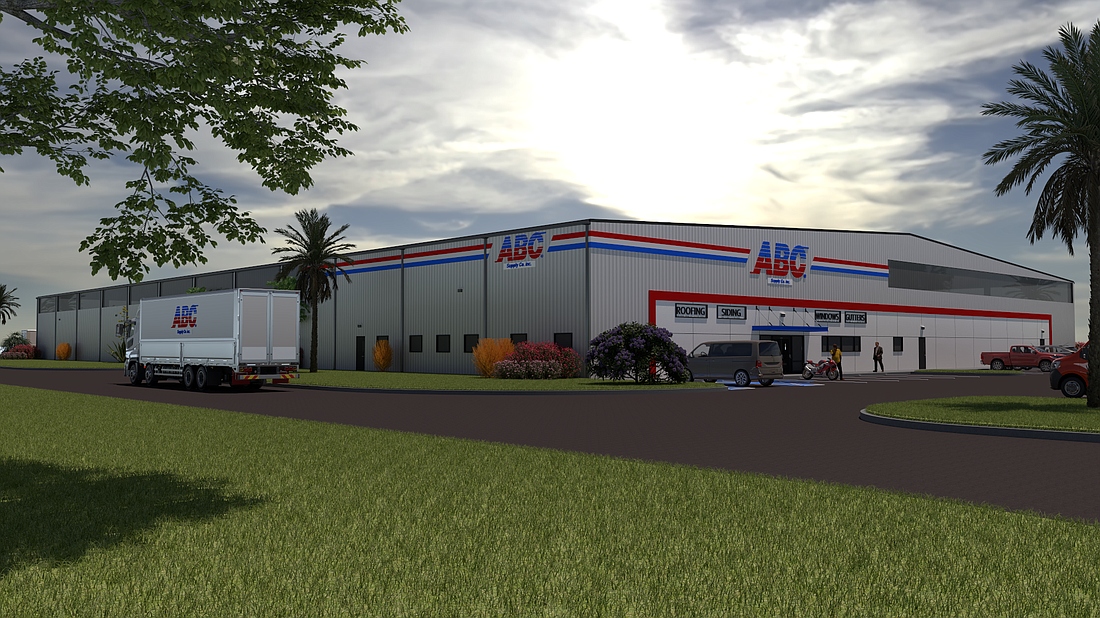 COURTESY: ABC Supply Co. to begin construction of 60,000-square-foot facility in the second quarter.