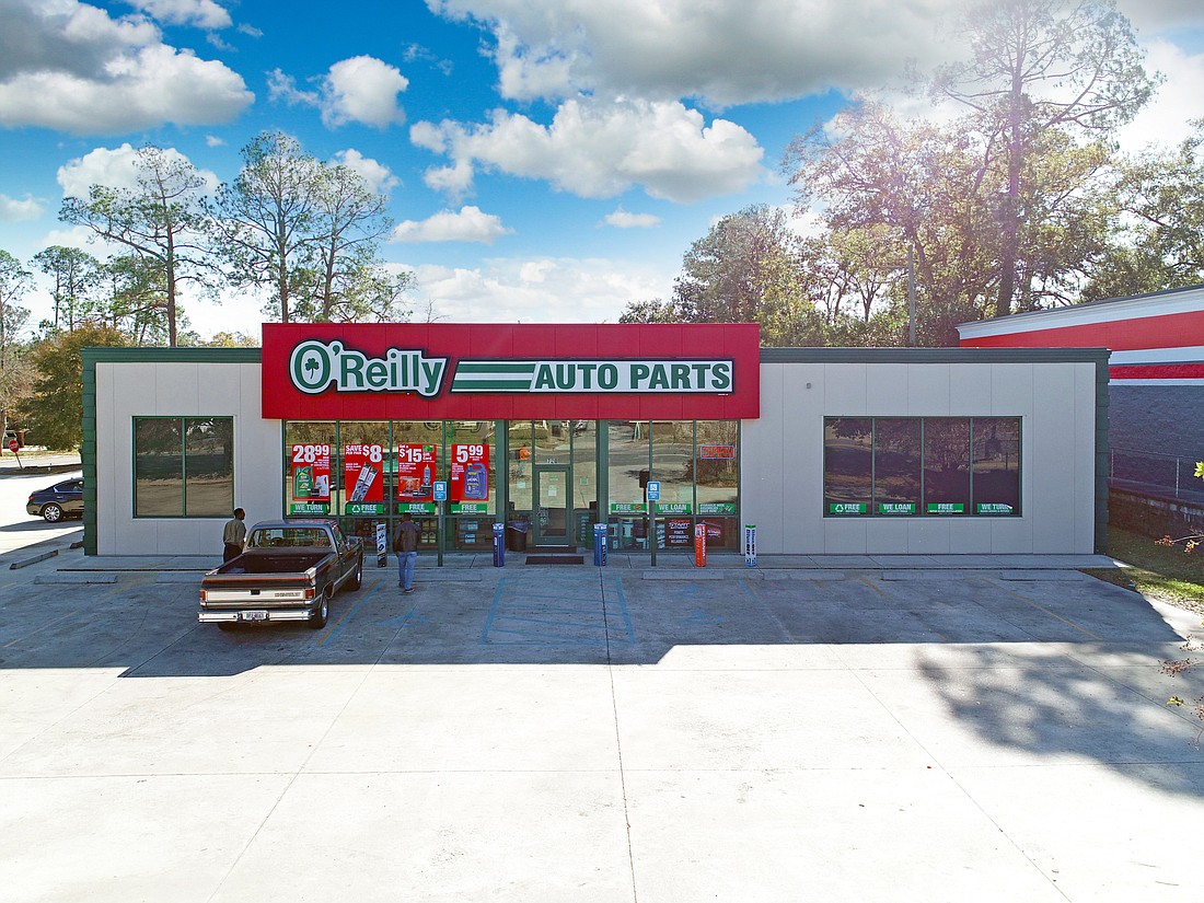COURTESY: A just-built O&#39;Reilly Auto Parts store with 15 year lease sells to Florida investor for $3 million.