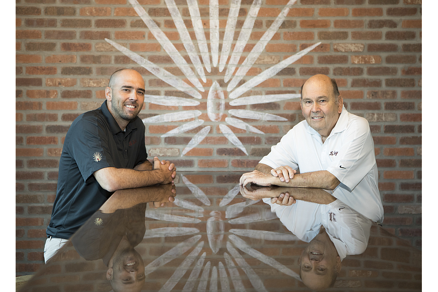 Fourth-generation La Segunda Bakery owner Copeland More with his father, Tony More, at the company&#39;s cafe in South Tampa. (File photo)