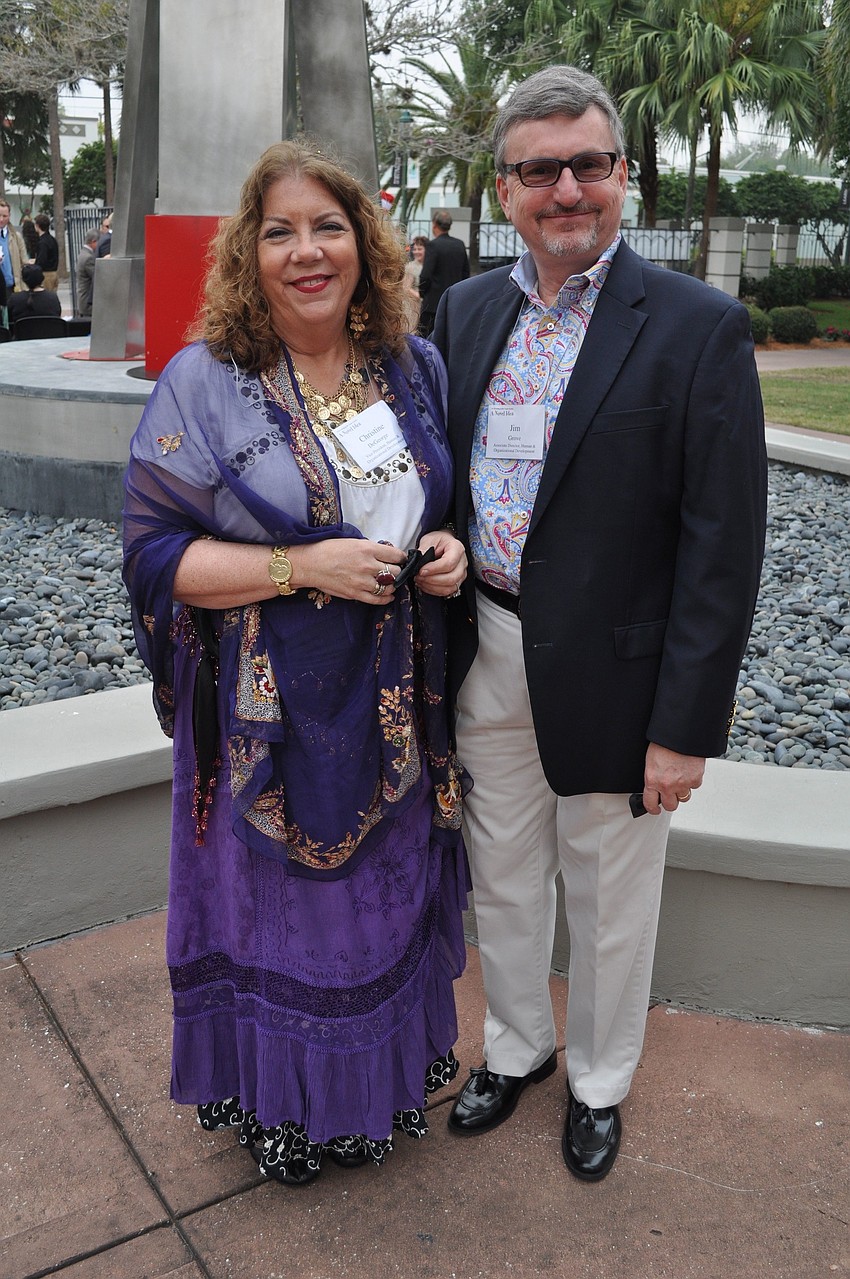 Christine DeGeorge and Jim Grover