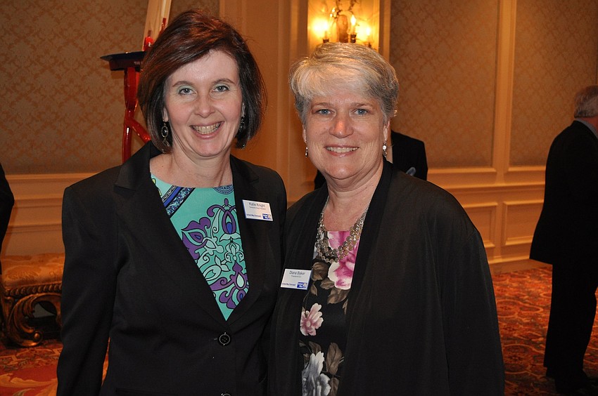 Katie Knight and Diana Baker