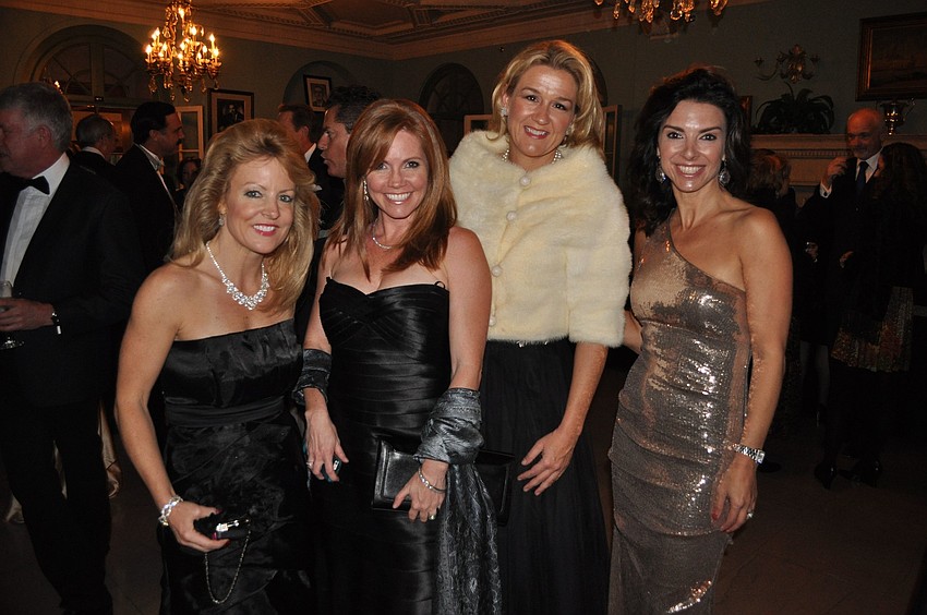 Susan Redgrave, Kristan Hamill, Pauline Joerger and Aimee Cogan
