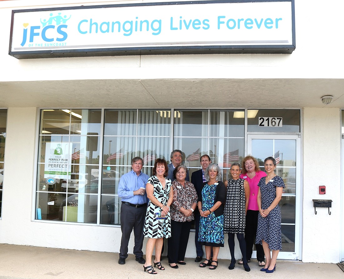 Courtesy. The new JFCS of the Suncoast location in Venice officially opened April 1.