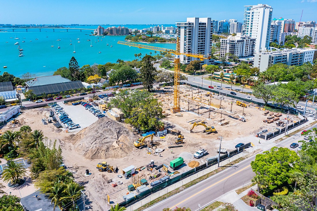 Construction has begun on phase one of the Selby Gardens&#39; master plan. (Photo courtesy of Marie Selby Botanical Gardens)