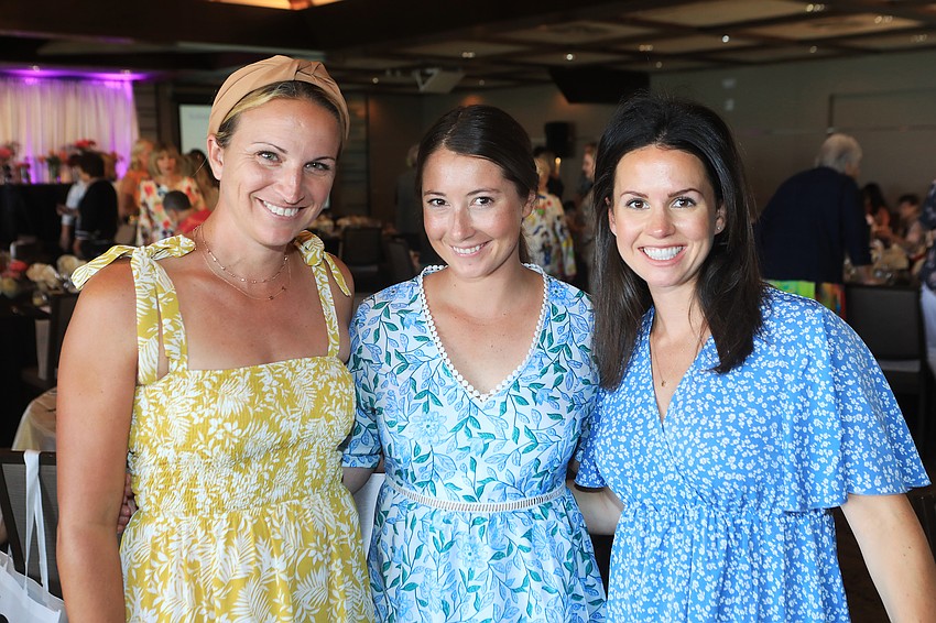 Katie Kominos, Caitlyn Hausinger and Helena Cauchon