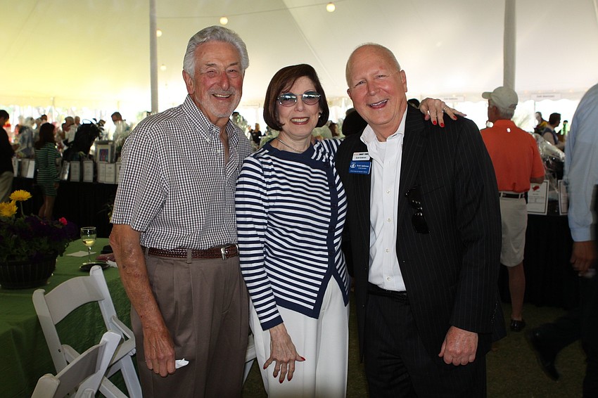 Noel and Toby Siegel with Scott Anderson