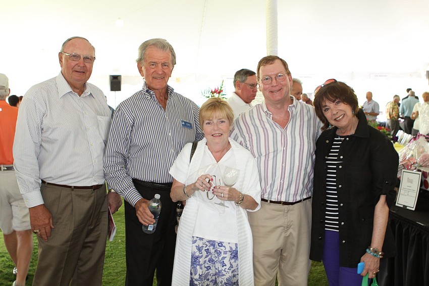 Dick Fedelem, Ben Klein, Eileen and Jim Tennant and Gail Klein