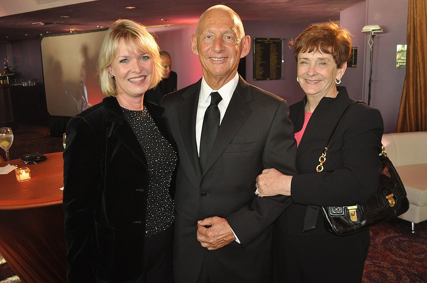 Veronica Brady with Keith and Linda Monda