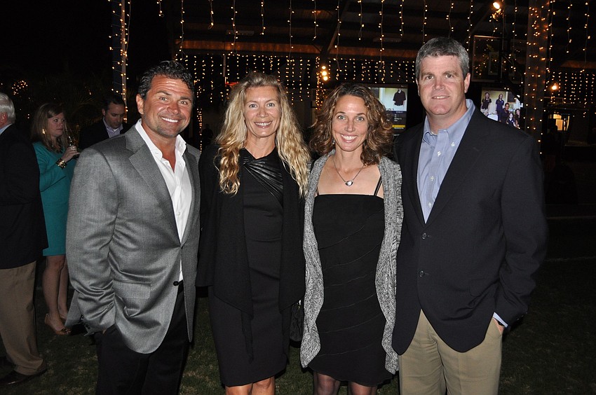 Ron and Rebecca Bizick with Karen and Tony Squitieri