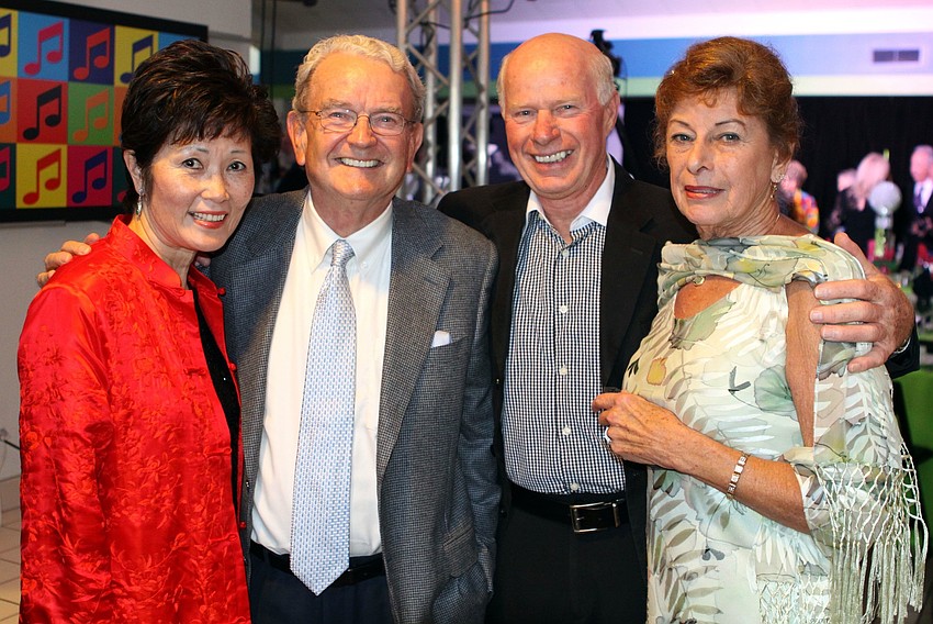 Hannah and Stephen Miller with Al and Joyce Dombrowski
