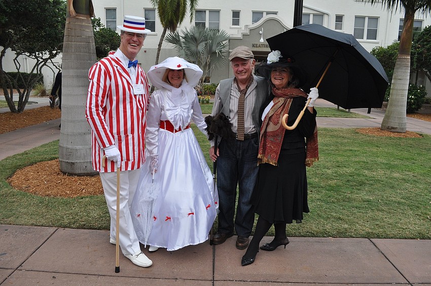 Joel and Diane Schleicher with Jack Klingensmith and Christine Nickel