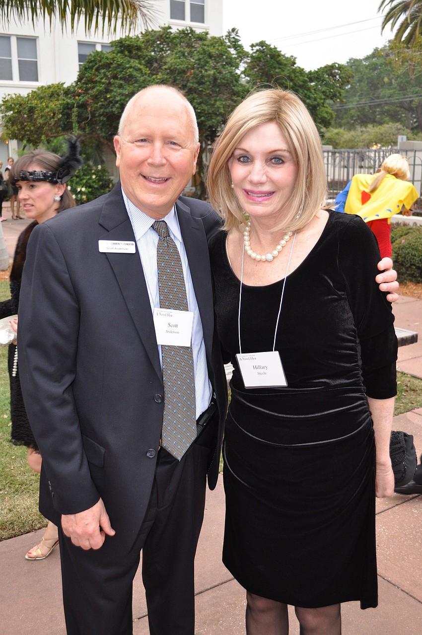 Scott Anderson and Hillary Steele